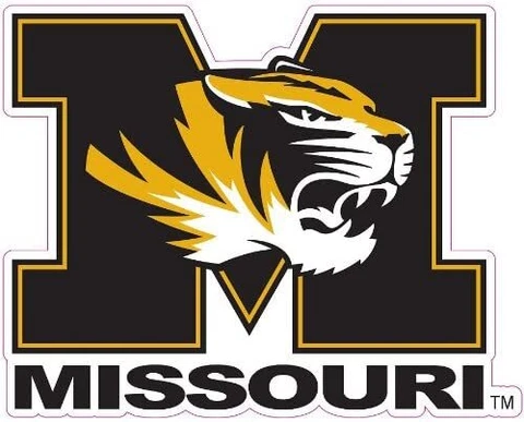 NCAA Missouri Tigers Automotive Magnet 9" x 12" Cover