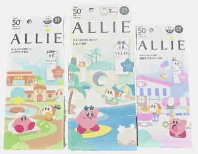 ALLIE x Kirby UV Limited Set of 3 Gel EX, Color Tuning 03, Primer UV Japan - Image 1 of 4