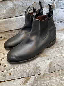 RM William Comfort Craftman Black Chelsea Boots Gr. UK9 - Bild 1 von 17