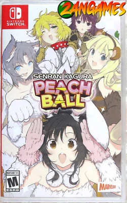 Senran Kagura Peach Ball (Nintendo Switch) [BRAND NEW & FACTORY SEALED] - Image 1 of 2