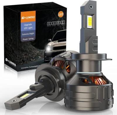 D-Lumina 2023 Future Series Led Headlight Bulbs 160W 30000LM High Lumens LED Kit - Image 1 of 4