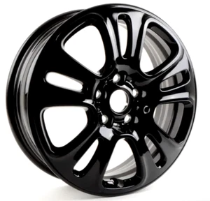 GENUINE MINI F55 F56 F57, 17 inch Twin Spoke 510 Alloy Wheel 36116855119. Black. - Picture 1 of 14