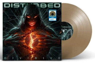 Disturbed  'Divisive' • Ltd Ed Walmart Exclusive Gold Vinyl NEW Sealed - Image 1 of 4