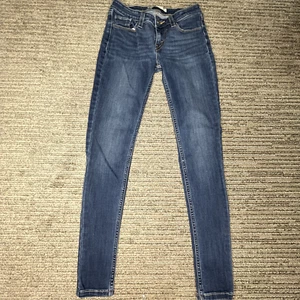 Levis Size 25 Girls Jeans Jegging High Rise Blue - Picture 1 of 4