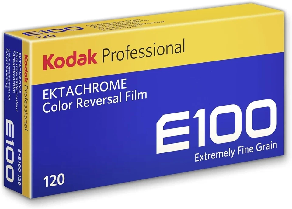 KODAK Professional Color Reversal Film Ektachrome E100G 120-5 Pack 873 1200 - Image 1 of 1