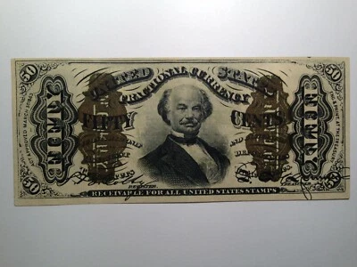 FR 1333 SPINNER 50 Cent Fractional Currency UNC - Image 1 of 4