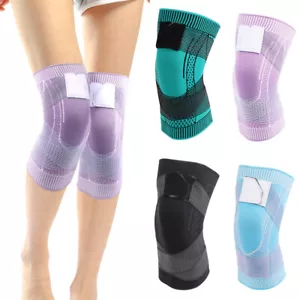 Color Correas a juego Aire comprimido Tejido DEPORTES Rodillera Almohadilla Nylon Transpirable K - Imagen 1 de 14