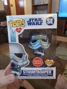Funko Pop! with Purpose Star Wars Stormtrooper SE Make-a-Wish Gamestop Exclusive - Picture 1 of 1