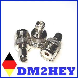 Adaptador SMA macho a PL UHF hembra SO239 QO100 Quancheng SDR Meshtastic Lora - Imagen 1 de 2