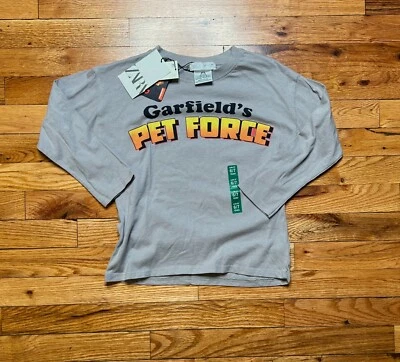Garfield Pet Force Kids Long Sleeve Graphic T Shirt by Zara - Youth Age 6-7 - Image 1 of 4