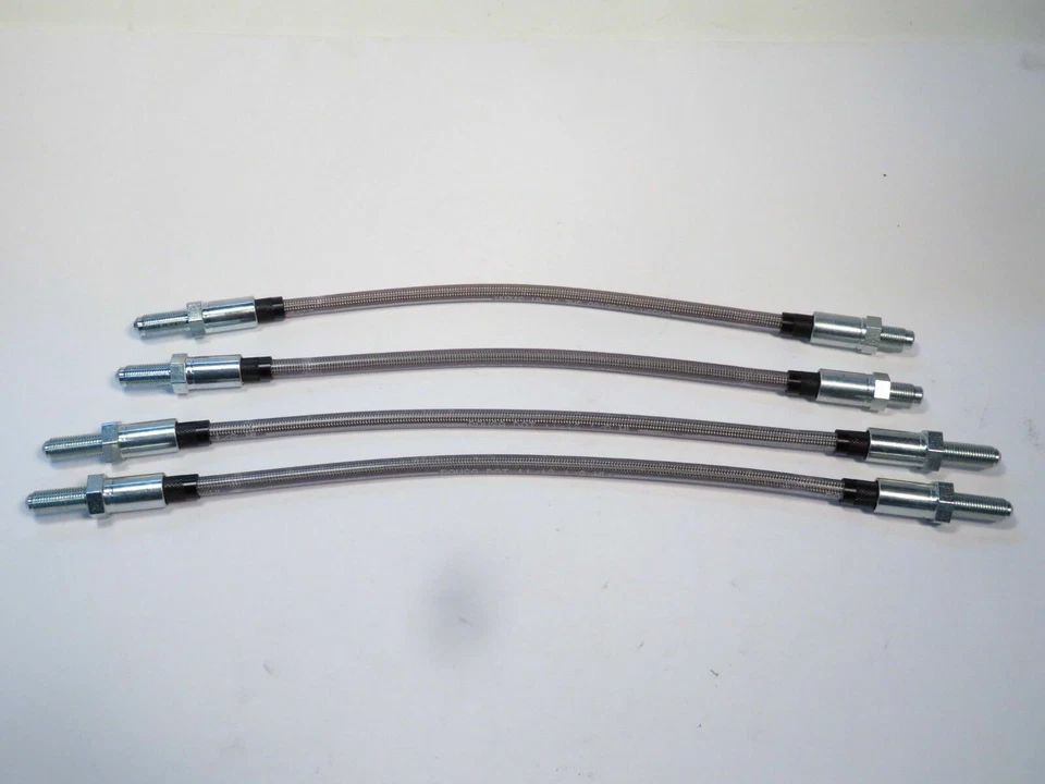 Kit de manguera de freno de acero inoxidable de 4 piezas para Lotus Esprit 1976-1986 GHP72-30x2SS Foto 1 de 2