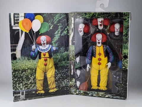 Neca It The Movie Ultimate Pennywise 1990 Action Figure Cover