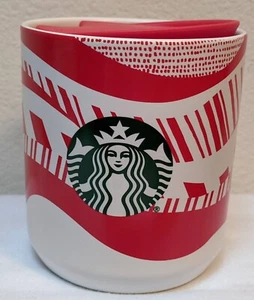 Vaso de taza de cerámica Starbucks Holiday Christmas 2021 con tapa 8 oz - Imagen 1 de 7