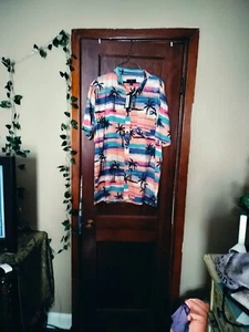 Jimmy Buffet Margaritaville Shirt, men’s XL, Hawaiian Beach Surf Button Down - Picture 1 of 8