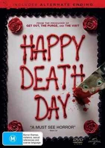 Happy Death Day DVD - Jessica Rothe (Region 4, 2017) Free Post - Picture 1 of 1