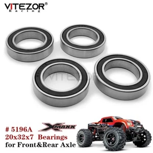 F&R Inner Axle Ball Bearing Kit 5196A 20x32x7 for TRAXXAS 1/5 X-MAXX XMAXX 6S 8S - Picture 1 of 10