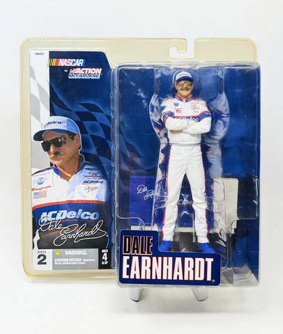 Collectible Dale Earnhardt Sr. #3 2004 NASCAR Figure Action McFarlane Series 2 Cover