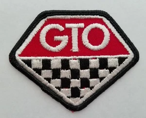 True Vintage Pontiac "GTO" Goat Patch 1970s Car Automobile Made in USA - Picture 1 of 4