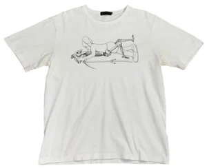 OriginalFake Kaws Sex T Shirt White (Size 4, Large) - Foto 1 di 7