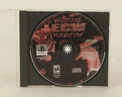 Vintage PS1 PlayStation Acclaim ECW Hardcore Revolution 2000 Tested & Working - Image 1 of 2