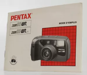 PENTAX ZOOM 90 WR Mode D'emploi d'origine (Réf#V-226) - Imagen 1 de 1