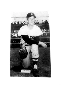 Lee Stange SIGNED photo of pitcher 1967 Boston Red Sox, plus Twins and Cleveland - Picture 1 of 3