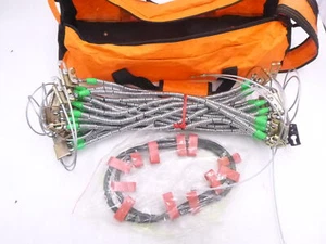 1 Pair Of Titan Chain Cable Snow Tire Chains 741SF Ladder Pattern Steel Rollers - Picture 1 of 3