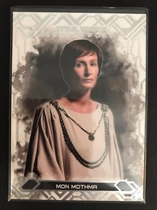 2017 Topps Star Wars Masterwork #24 Mon Mothma - Imagen 1 de 1