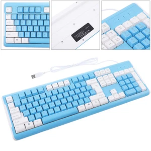 Keyboard Game Wired Gaming Keyboard Office Keyboard USB Wired Keyboard - Afbeelding 1 van 12