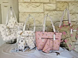 Coach CHOICE: Galleria Borsa Floreale, Borsa+Portafoglio, Set 3pz, Accessori 4 Colori - Foto 1 di 111