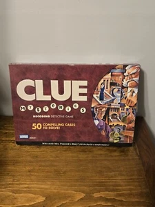 2005 CLUE Mysteries Decoding Detective Board Game - New Open Box - Picture 1 of 4