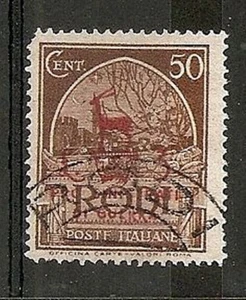 1944 OCCUPAZIONE TEDESCA EGEO USATO SINISTRATI 50 C - RR5864 - Picture 1 of 1