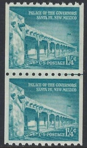 US Scott # 1054A Line Pair - Mint NH - PSE Graded XF / Superb 95         (P24-6) - Picture 1 of 3