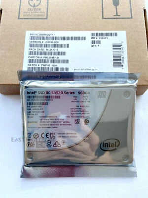 Intel SSD DC S3520 Series 960GB 6Gb/s 25nm MLC 2.5" SATA SSDSC2BB960G7K New - Image 1 of 4