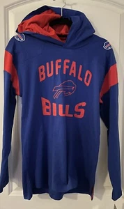 BUFFALO BILLS Jersey Sweatshirt - Youth Large 14 / 16 OR Adult Small Hoodie $40 - Picture 1 of 7