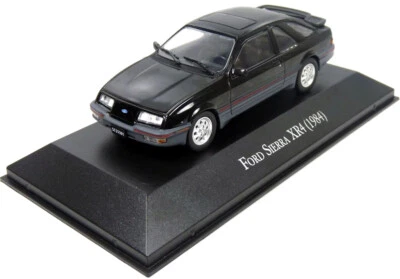 Ford Sierra XR4, 1984, negro, modelo diecast escala 1:43 (LX47) Foto 1 de 3