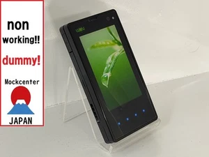 【Factice !】 Téléphone portable SANYO W61SA (couleur noir) au-japon qui ne fonctionne pas - Photo 1 sur 4