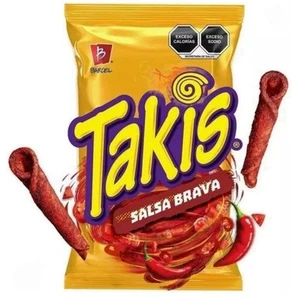 barcel takis salsa brava mexikanische Snacks GROSS 240g Beutel 3er Pack - Bild 1 von 7