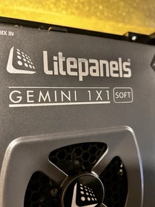 Litepanels Gemini 1x1 RGBWW LED Soft Panel - Picture 1 of 5