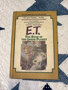 E.T. The Book Of The Green Planet Hardcover Vintage 1985 - Picture 1 of 6