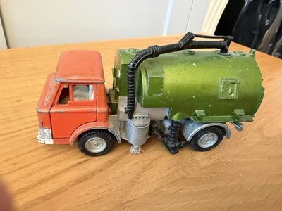 Vintage Playworn Meccano Dinky Toys Johnston Road Sweeper 1970s No 451 - Image 1 of 4