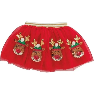Грязь пирог H5 Kids девочка красный олень блестки сетки балетная юбка 10200030 - выбрать размер - Изображение 1 из 4