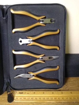 *Bonito* Juego de 4 mini alicates profesionales vintage CRAFTSMAN 4 piezas Foto 1 de 4