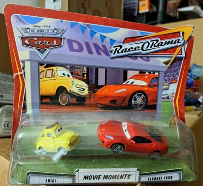 CARS - LUIGI & FERRARI F430 - Mattel Disney Pixar RARO - Immagine 1 di 2