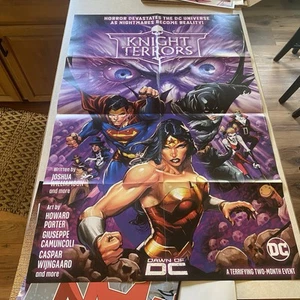 DC Knight Terrors: 2023 24" x 36" Promotional Poster - Picture 1 of 1
