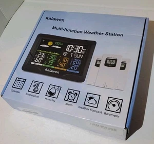 Kalawen Digital 3 sensor Weather Station - Temp,Humidity,Barometer,Alarm - Picture 1 of 5