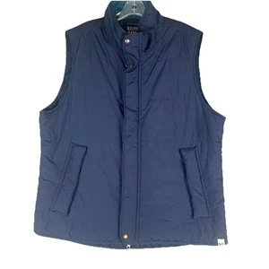 Nautica Jean Company Men’s Quilted  Zip Up Vest Blue Size XL - Picture 1 of 11
