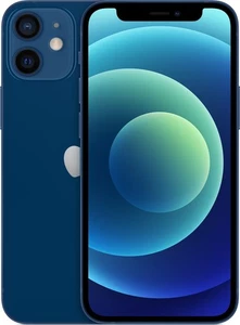 Apple iPhone 12 mini 5,4" 64GB Blau ohne Simlock ohne Zubehör Gehäusebruch klein - Bild 1 von 6