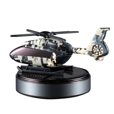 Efficient Solar Helicopter Car Perfume Dispenser with Rotating Feature - Image 1 of 4