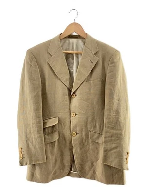 Burberry London Men's Linen Tailored Jacket Beige Size 38 #EK BIA - Image 1 of 4